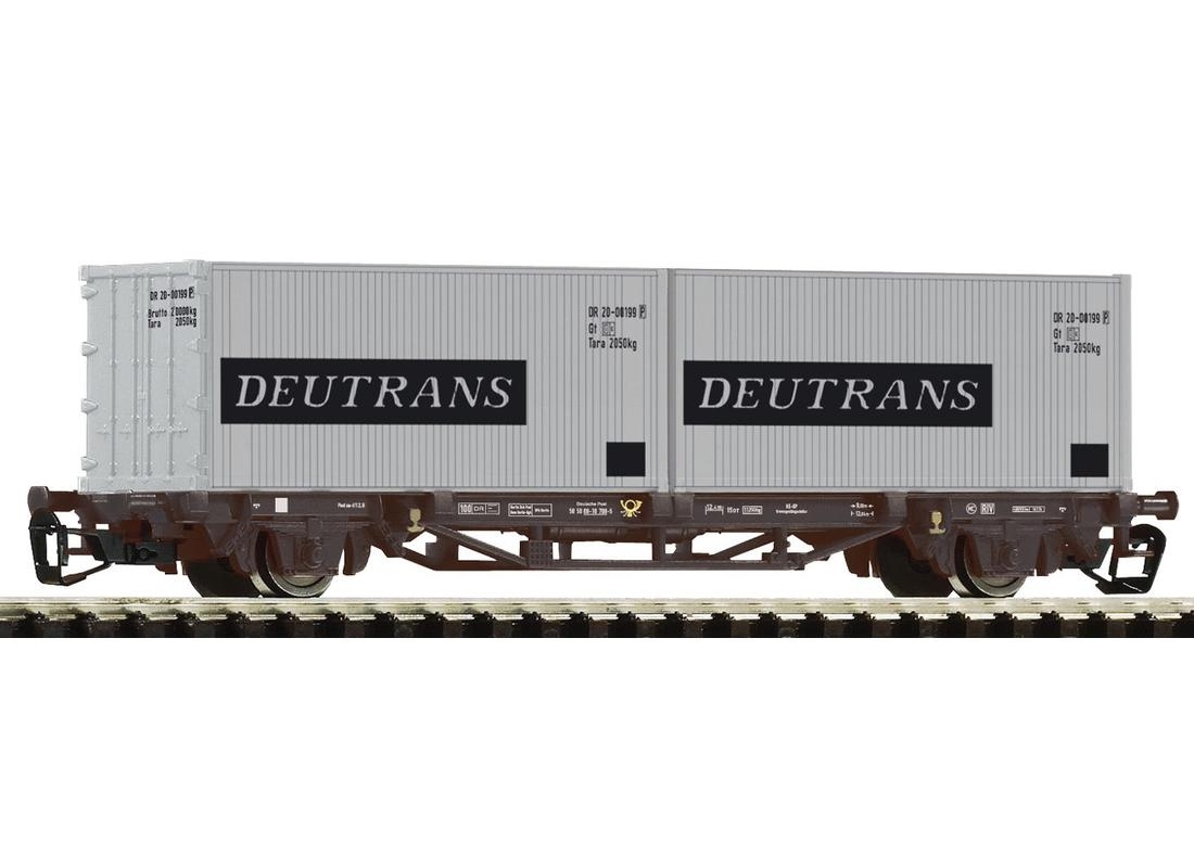 PIKO 47705 Платформа с контейнерами Deutrans