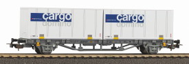 Piko 58732 Платформа с двумя контейнерами Domino